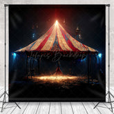 Lofaris Vintage Mysterious Night Circus Tent Photo Backdrop
